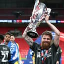 Anderson celebrates his Wembley win. Photo: GettyImages