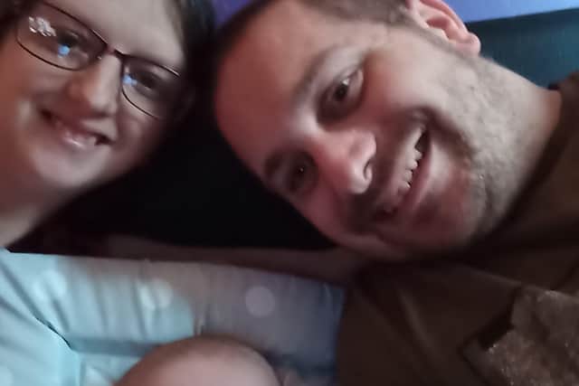 Baby Nala Reed with parents Jason and Aimee EMN-200622-173417001