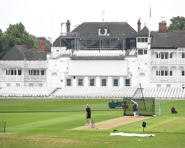 In training at Trent Bridge last month. Photo: GettyImages