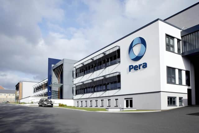 The Pera Technology Building.