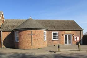 The former Somerby Methodist Church building, which closed in October and is now being offered for sale against the wishes of some villagers