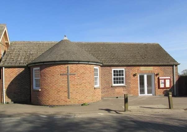The former Somerby Methodist Church building, which closed in October and is now being offered for sale against the wishes of some villagers