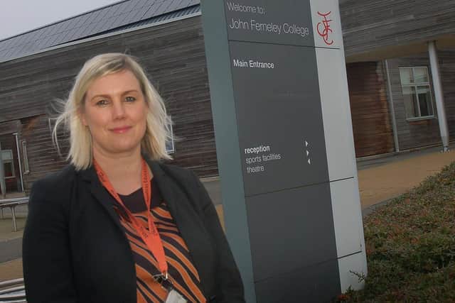 Lara Hall, who is leaving her post as head of school at John Ferneley College, Melton EMN-201007-161212001