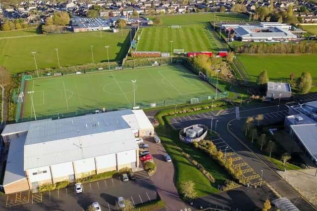 An aerial view of Melton Sports VillagePHOTO Mark @ Aerialview360 EMN-200424-120306001