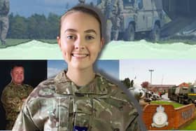Cadet Cpl Jessica Brown, from 1279 Melton Mowbray Squadron, the new A4 Force Elements Commanders Cadet at RAF Wittering EMN-200809-160222001