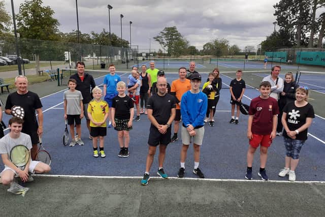 Some of the over 11s competitors.