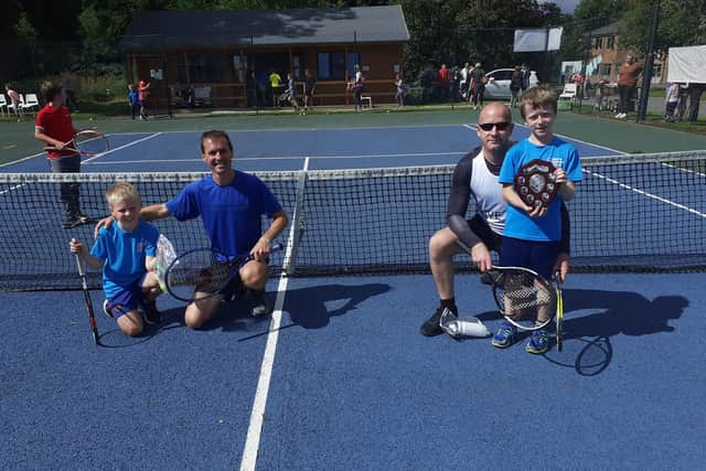 The finalists in the under 10s event.