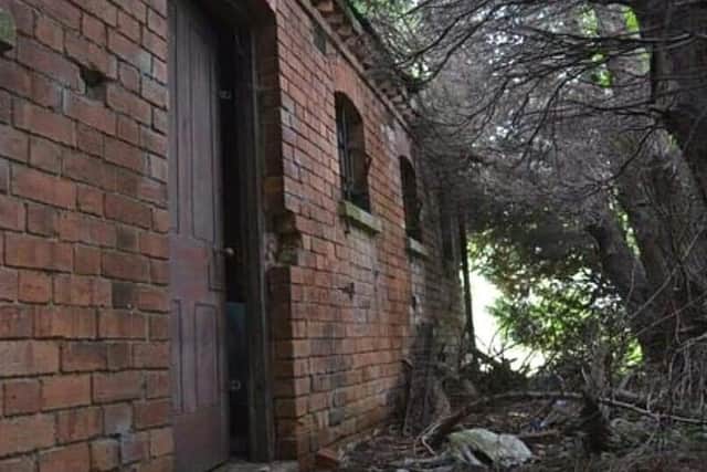 The former vagrant cells on the former St Mary's Hospital site in Melton EMN-200826-095534001