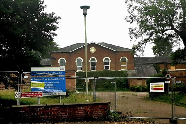 The old St Mary's Hospital site in Melton where a planning application has been approved for up to 46 new homes EMN-200826-095351001