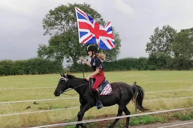 Till Shaw made her GB debut.