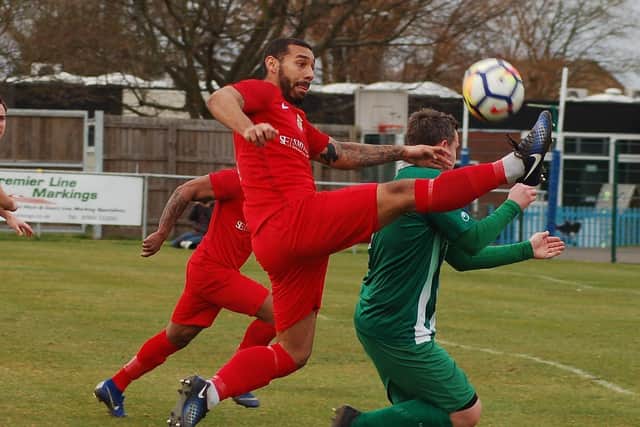 Laithan Hammond bagged a treble. Photo: Tim Williams
