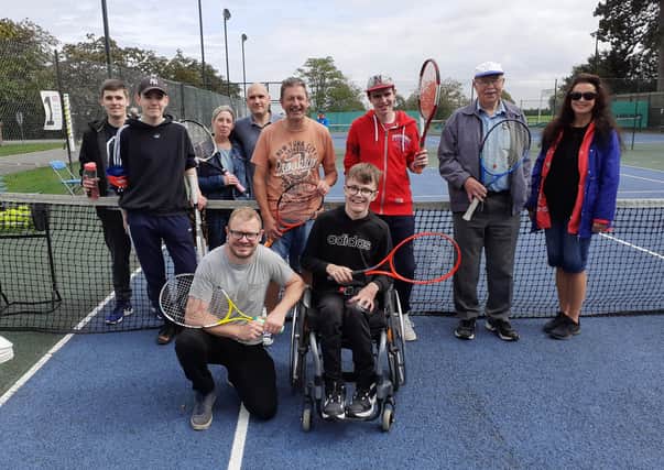 Melton Mowbray Tennis Club's disability group members have returned.