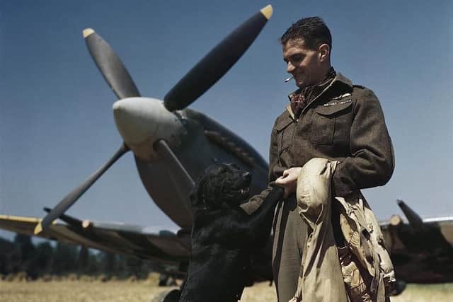 Second World War Spitfire pilot Johnnie Johnson EMN-200309-185311001
