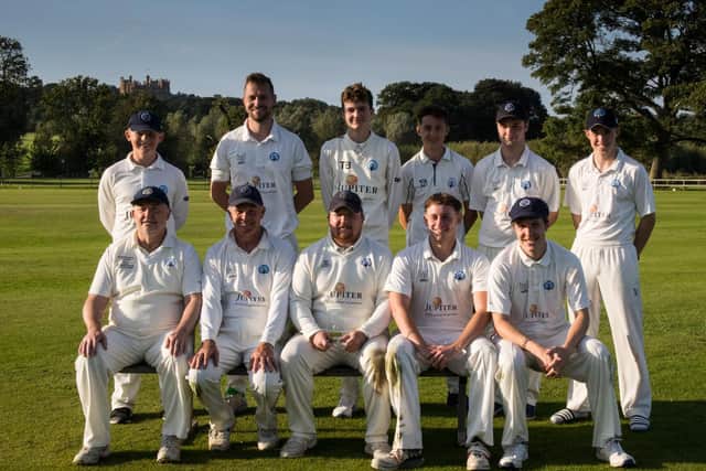 The victorious Belvoir side.