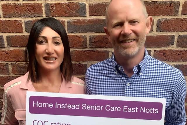 Home Instead Senior Care - Jo Aram and Richard Aram.