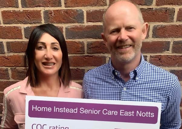 Home Instead Senior Care - Jo Aram and Richard Aram.