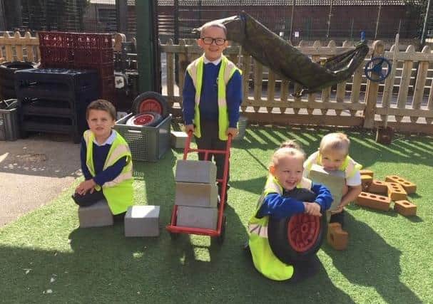 The refurbished EYFS area at Melton's The Grove Primary School EMN-200923-104124001