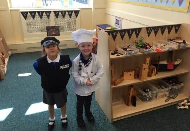 The refurbished EYFS area at Melton's The Grove Primary School EMN-200923-104134001