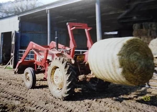 A tractor - an International Harvester 276 from 1968 - stolen from The Mere at Wymondham EMN-200928-105026001