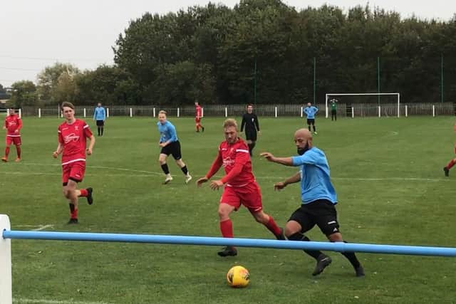 Action from Asfordby's victory.
