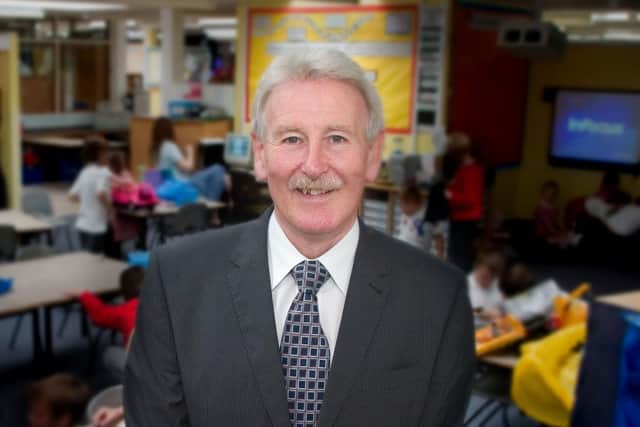 Gary Dexter, pictured during his spell as head teacher at Captain's Close Primary School, Asfordby EMN-200929-112012001