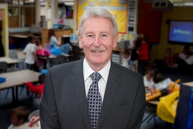 Gary Dexter, pictured during his spell as head teacher at Captain's Close Primary School, Asfordby EMN-200929-112012001