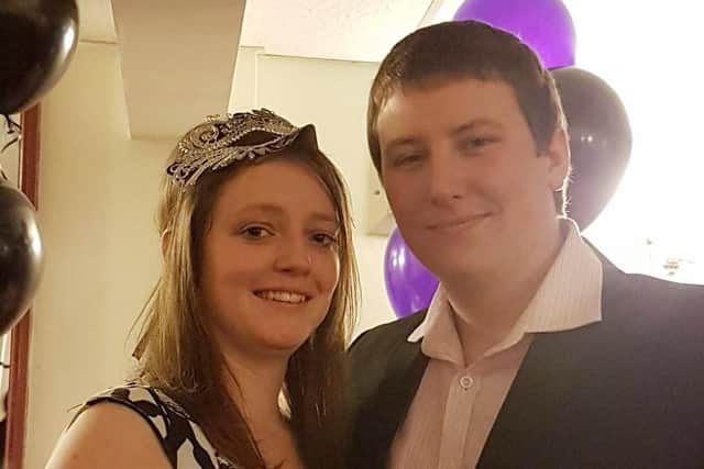 Melton couple Laura Coggins and Jamie Ingham, who are due to get married this month after facing numerous challenges associated with the Covid pandemic EMN-200930-102403001