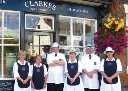Staff at Clarkes of Queniborough, which has won a coveted Great Taste Award EMN-200210-131830001