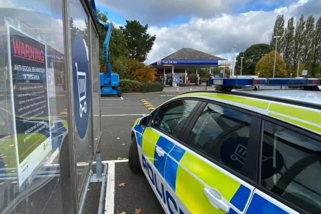 Melton police officers have stepped up patrols at the Tesco car park following complaints about anti-social behaviour EMN-201210-152808001