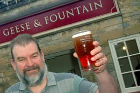 Nick Holden, licensee at The Geese and Fountain pub at Croxton Kerrial EMN-201016-185951001