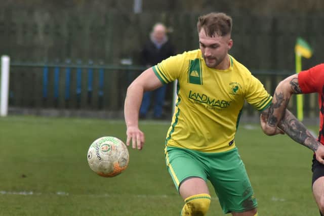 Luke Peberdy was among Sports' scorers at the weekend. Photo: Tim Williams. EMN-201003-161528002