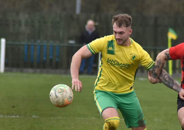 Luke Peberdy was among Sports' scorers at the weekend. Photo: Tim Williams. EMN-201003-161528002