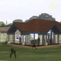 An artist's impression of the planned new pavilion and indoor cricket school courtesy of the Belvoir Cricket and Countryside Trust EMN-201019-162112001