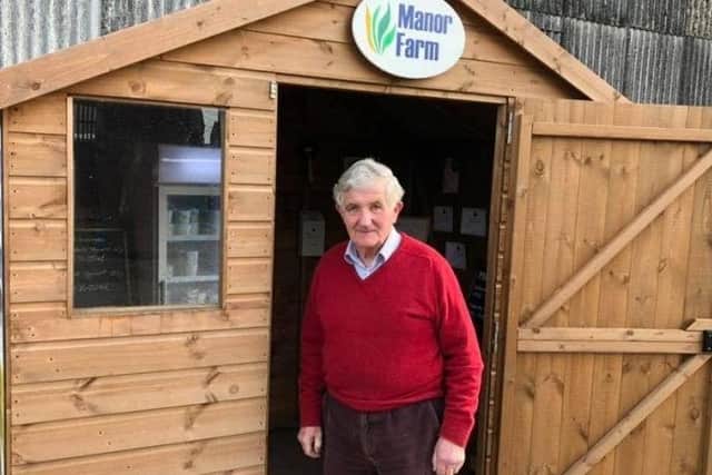 Peter Holmes at Manor Farm, Thrussington, home of an award-winning yogurt EMN-200211-165904001