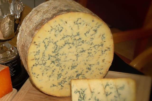 One of Long Clawson Dairy's champion cheeses from the 2018 Melton Fatstock Show, Blue Stilton EMN-200511-171351001