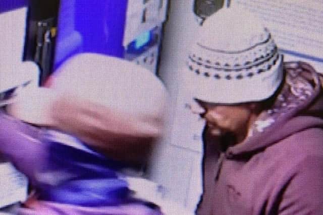 These are the suspects caught on CCTV when burglars broke into the milk vending shed at Vine Farm Dairy at Great Dalby last night EMN-200611-155957001