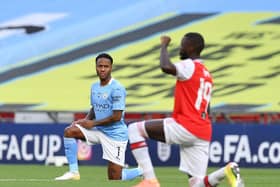 Raheem Sterling has been actively speaking up against racism. Photo: GettyImages