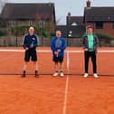 Hamilton Men’s Third team - Graham Brown, Graham Hall, George Simpson and Steve Thompson.