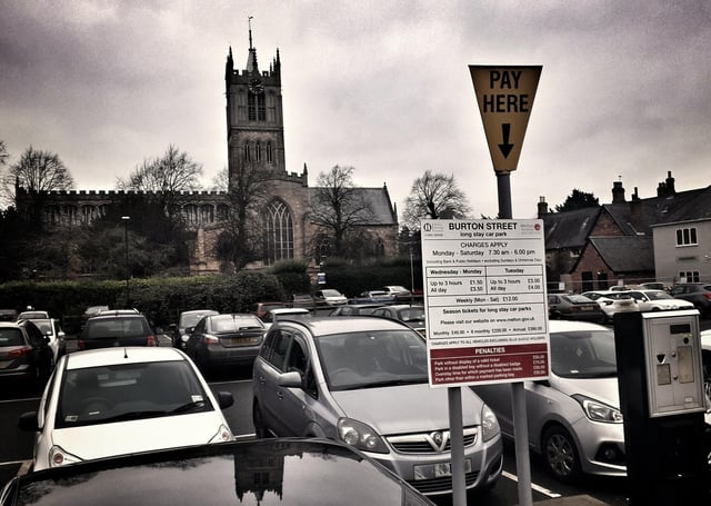 Burton Street car park in Melton EMN-201122-160302001