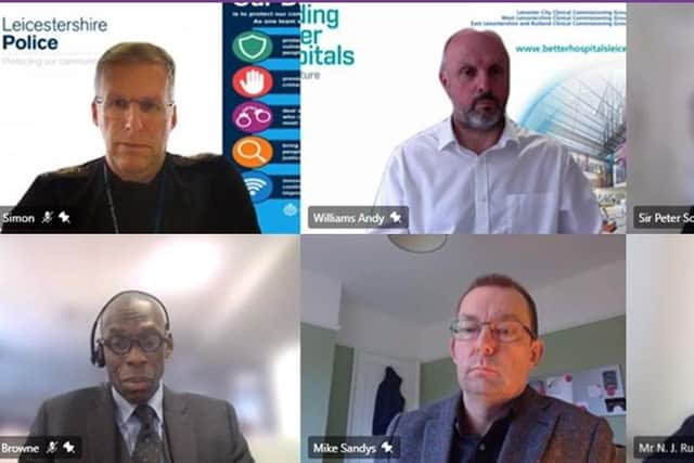 Local authority, health and police leaders join forces to ask Leicestershire residents to play their part in bringing Covid infection numbers down across the county EMN-201122-161257001