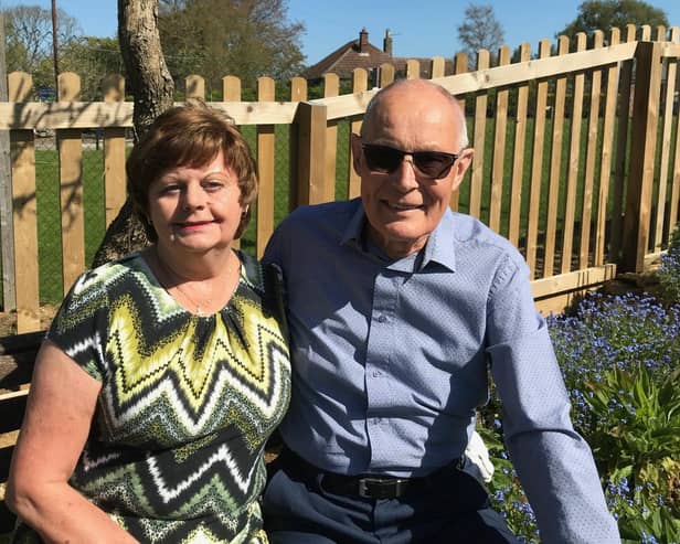 John and Christine Matthews, who ran a mobile hairdressing business in the Vale of Belvoir for more than 50 years - John, who was also a Waltham bellringer for 30 years has passed away aged 76 EMN-201124-075413001