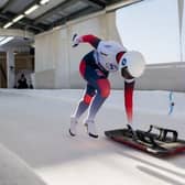 Amelia Coltman has been competing in Latvia.