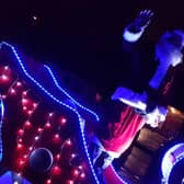 The Melton Mowbray and District Round Table's Santa float has raised more than ?1,700 for local charitable causes PHOTO: Supplied EMN-161229-145528001