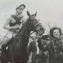Former jump jockey Phil Harvey, who has passed away aged 77, pictured in the 1960s after securing one of his 92 race wins EMN-201125-142808001