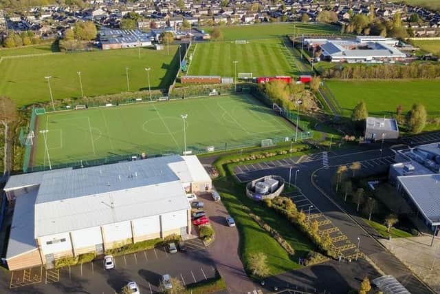 An aerial view of Melton Sports Village
PHOTO Mark @ Aerialview360 EMN-201126-172811001