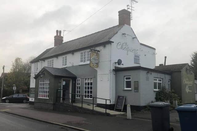 The Chequers pub at Cropwell Bishop EMN-201130-180609001