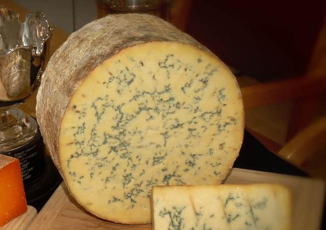 One of Long Clawson Dairy's champion cheeses from the 2018 Melton Fatstock Show, Blue Stilton EMN-200312-160232001