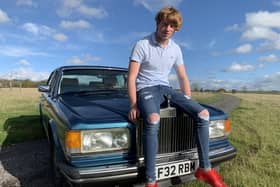 20-year-old Cormac Boylan's Rolls Royce EMN-201213-170650001