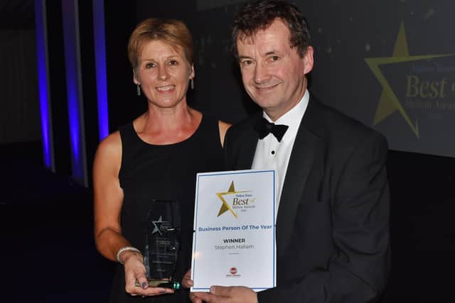 Melton Bid Business Person of the Year was Stephen Hallam EMN-201222-081156001