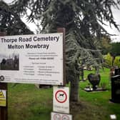 The Thorpe Road cemetery in Melton EMN-201229-123045001